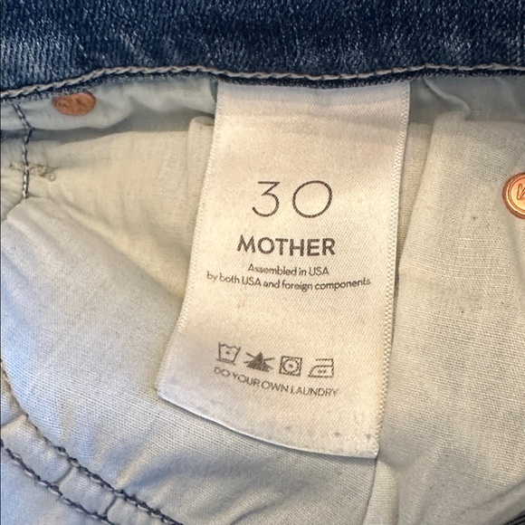 Lil’ Mother The Lil’ Mid Rise Dazzler Ankle Fray We The Animals 30 Petite - Picture 8 of 10